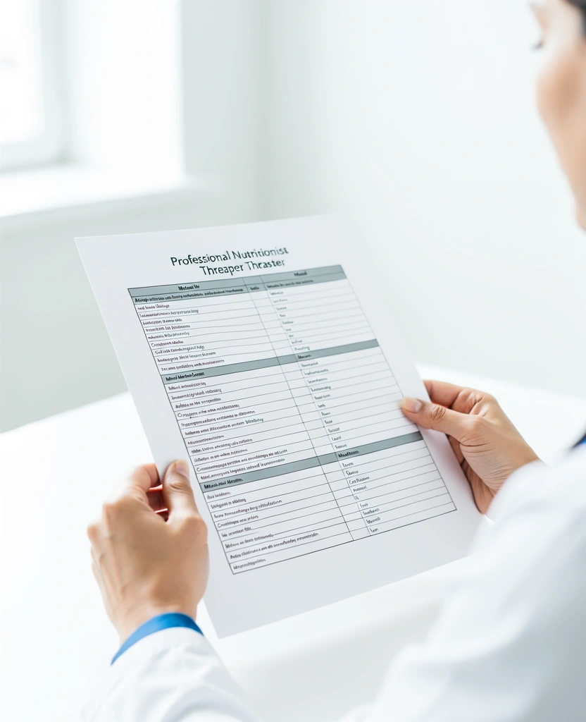 Ravitsemusterapeutin vastaanotto